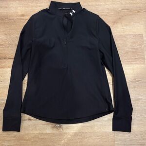 Under Armour Women's Black Quarter-Zip Sweatshirt